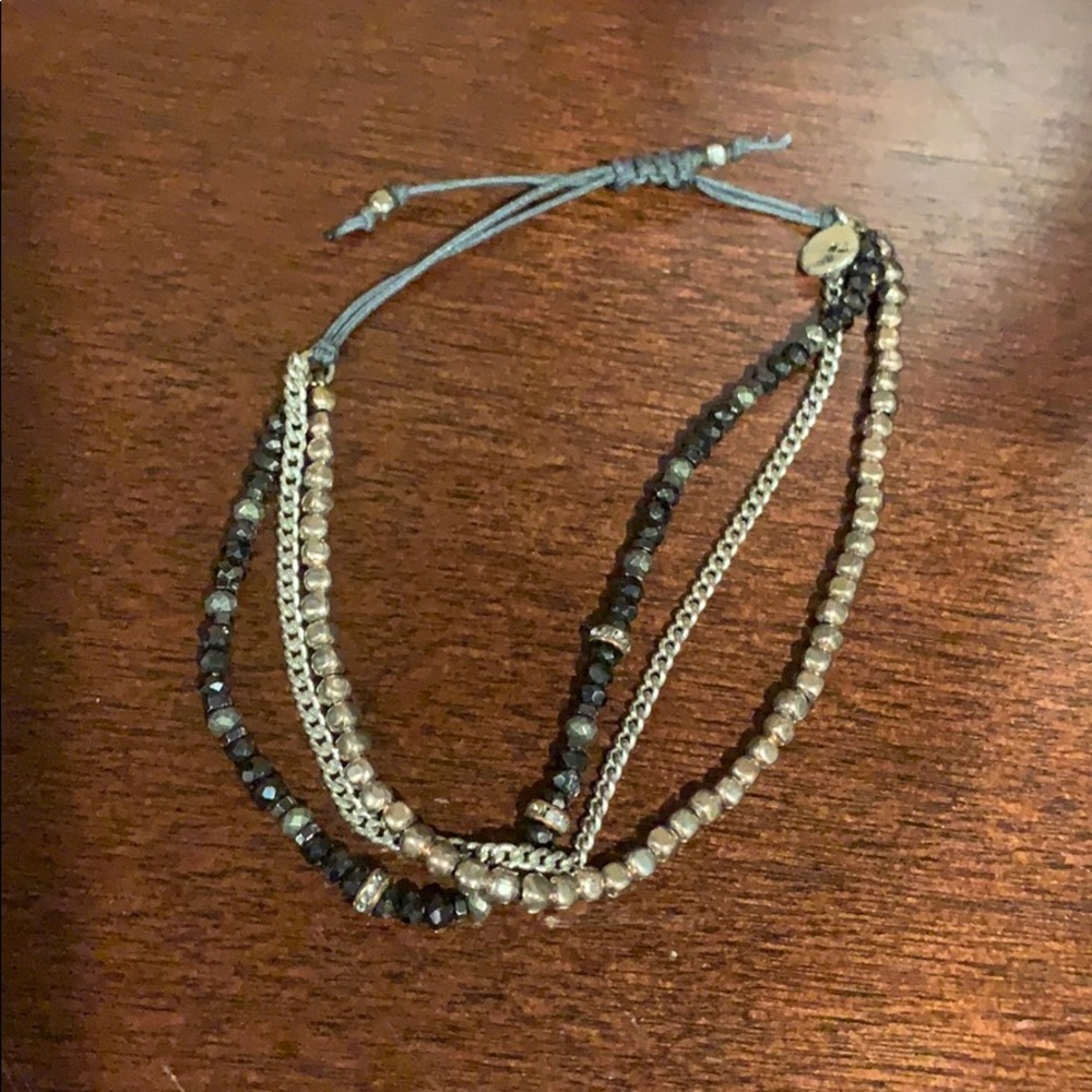 String beaded ladies bracelet